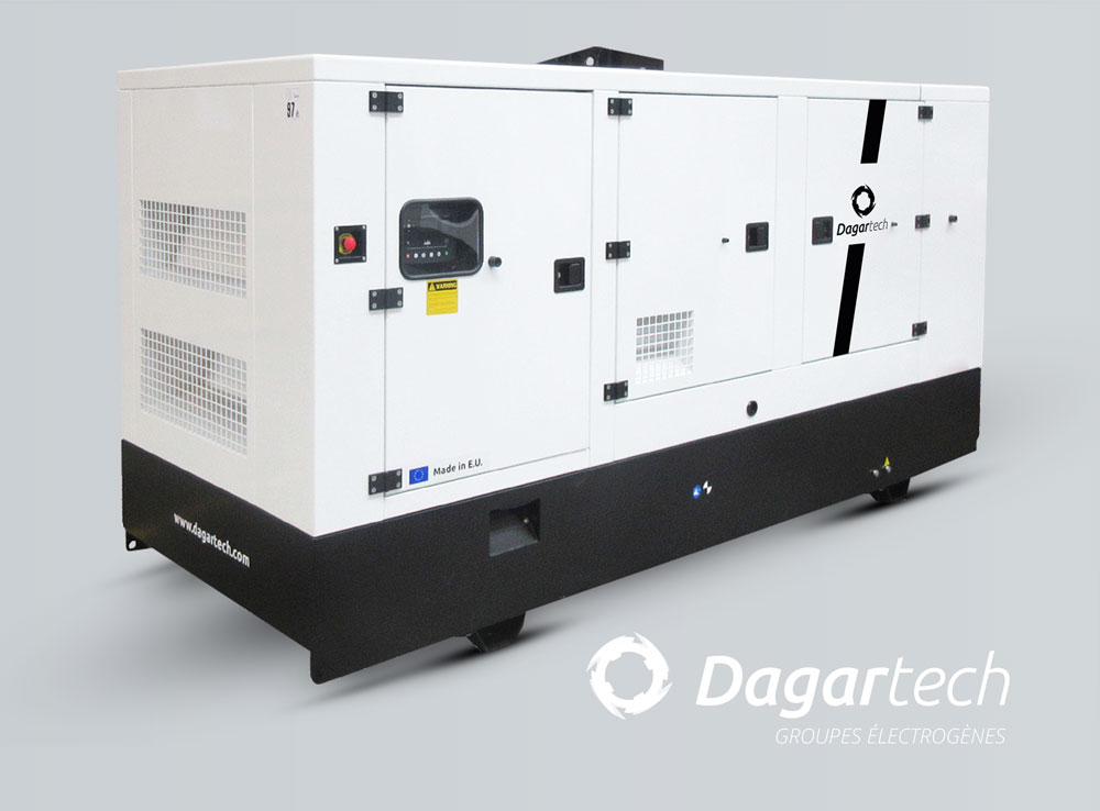 Groupe Électrogène Industriel Insonorisé Dagartech
